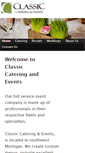 Mobile Screenshot of classiccateringevents.com